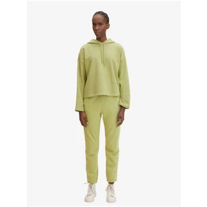 Light Green Women's Basic Sweatpants Tom Tailor Denim - Women