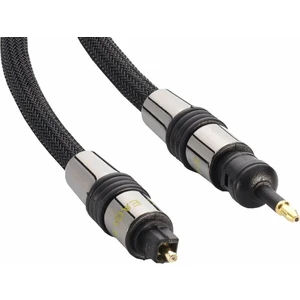 Eagle Cable Deluxe II Optical 5 m Čierna