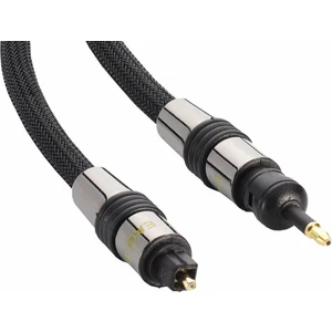 Eagle Cable Deluxe II Optical 5 m Noir