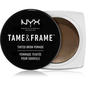 NYX Professional Makeup Tame & Frame Brow pomáda na obočie odtieň 03 Brunette 5 g