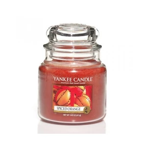 Yankee Candle Spiced Orange vonná svíčka Classic střední 411 g