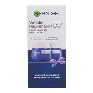 Garnier Dárková sada denního a nočního krému proti vráskám 55+ Essentials (Anti Wrinkle Day & Night Cream) 2 x 50 ml