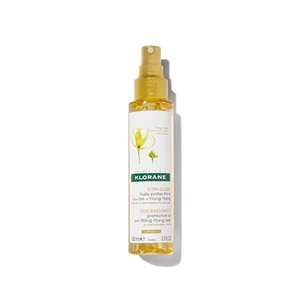 Klorane Ylang-Ylang ochranný olej pre vlasy namáhané slnkom 100 ml