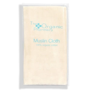 The Organic Pharmacy Skin mušelínový ubrousek na odlíčení a čištění pleti 30 x 30 cm