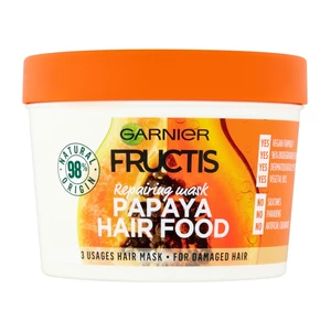 Garnier Fructis Papaya Hair Food obnovující maska pro poškozené vlasy 390 ml