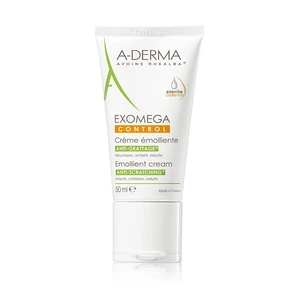 A-Derma Exomega zjemňujúci telový krém pre veľmi suchú citlivú a atopickú pokožku 50 ml