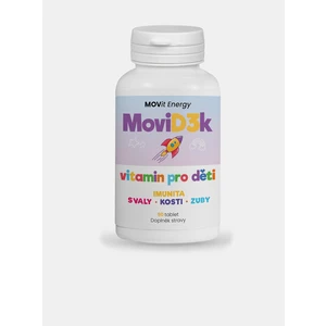 MOVit MoviD3k Vitamín D3 pre deti 800 I.U. 90 tabliet variant: pomaranč