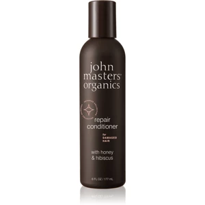 John Masters Organics Honey & Hibiscus obnovujúci kondicionér pre poškodené vlasy 177 ml
