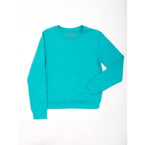 Basic green youth sweatshirt