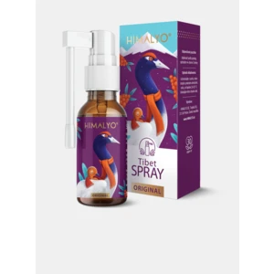 Přírodní produkt himálajské medicíny pro správnou funkci dýchacího systému a imunity Himalyo Tibet Spray (30 ml)