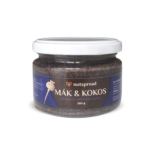 Nutspread 100% kokosovo-makové máslo Nutspread 250 g