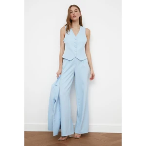 Trendyol Light Blue Wide Leg Trousers