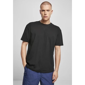 Organic Cotton Curved Oversized Tee 2-Pack Black+black