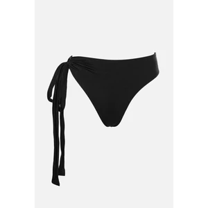 Trendyol Black Tie Detailed Bikini Bottoms