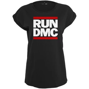 Run DMC Tričko Logo Černá S