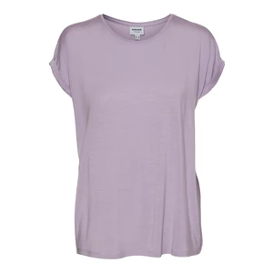 Vero Moda Dámske tričko VMAVA Loose Fit 10187159 Pastel Lilac XS