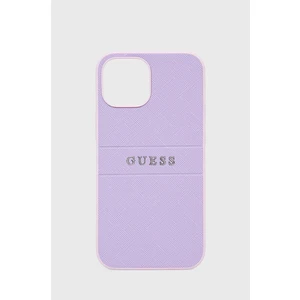 Puzdro na mobil Guess Iphone 13 Mini 5,4'' fialová farba