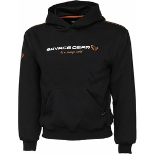 Savage Gear Mikina Junior Logo Hoodie 14-16