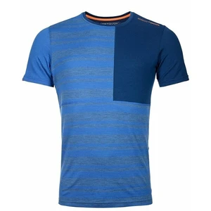 Ortovox Pánske termoprádlo 185 Rock'N'Wool Short Sleeve M Just Blue L