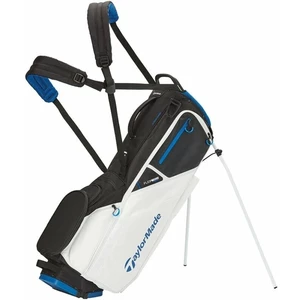 TaylorMade Flextech Waterproof White/Black/Blue Golfbag
