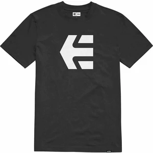 Etnies Camisa para exteriores Icon Tee Black/White L