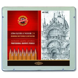 KOH-I-NOOR Crayon graphite Mélange 24