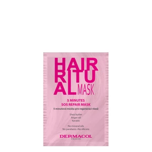 Dermacol Hair Ritual intenzivní regenerační maska na vlasy 15 ml
