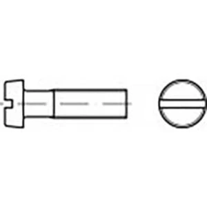Skrutky s valcovou hlavou TOOLCRAFT TO-6852504, N/A, M3, 16 mm, ocel, 200 ks