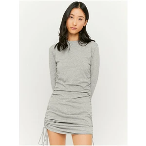 Light Grey Sheath Minidress with Flaps on the Sides TALLY WEiJL - Women