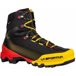 La Sportiva Pánske outdoorové topánky Aequilibrium ST GTX Black/Yellow 41,5