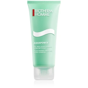 Biotherm Homme Aquapower osvěžující čisticí gel na obličej 125 ml