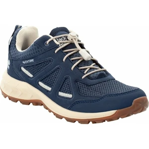 Jack Wolfskin Dámske outdoorové topánky Woodland 2 Vent Low W Dark Blue/Beige 37