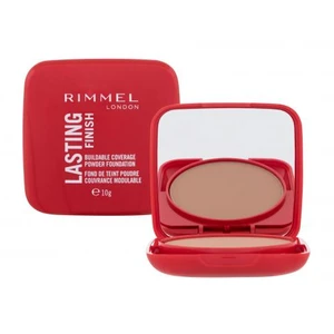 Rimmel Lasting Finish Buildable Coverage jemný kompaktní pudr odstín 009 Honey 7 g