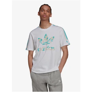 White Men's T-Shirt adidas Originals Camo Infill - Men