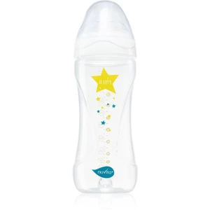 Nuvita Cool Bottle 4m+ kojenecká láhev Transparent white 330 ml