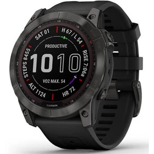 Garmin Garmin fenix 7X PRO Sapphire Solar, Titan Carbon Gray/Black SB 010-02541-11