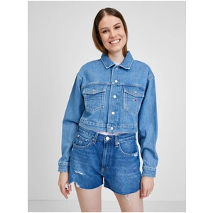 Blue Denim Jacket Tommy Jeans - Women