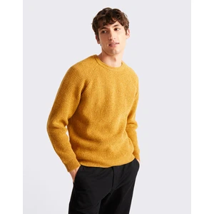 Thinking MU Mustard Anteros Knitted Sweater MUSTARD M