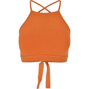 Dámský triangle top vintage oranžová