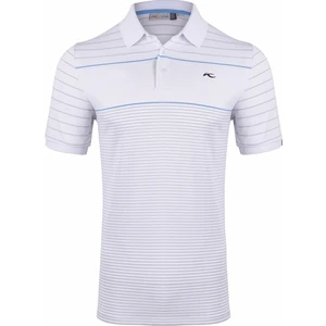 Kjus Mens Luan CB Polo S/S White/Alloy 56