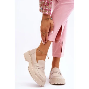 Dámské mokasíny BIG STAR SHOES Beige