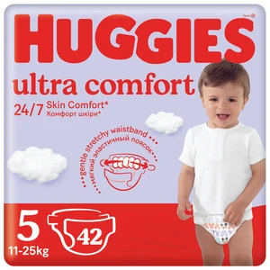 HUGGIES® Ultra Comfort Jumbo Plienky jednorazové 5 (11-25 ks) 42 ks