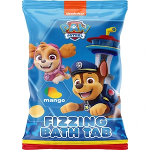 Nickelodeon Paw Patrol Fizzing Bath Tabs šumivé tablety do kúpeľa pre deti 40 g