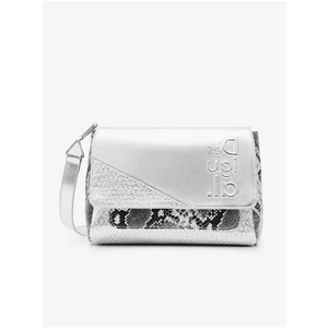 Stříbrná dámská kabelka Desigual Delta Silver Copenhague - Dámské