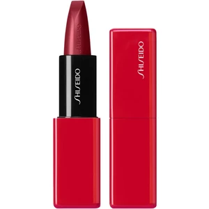 Shiseido Makeup Technosatin gel lipstick saténová rtěnka odstín 411 Scarlet Cluster 4 g