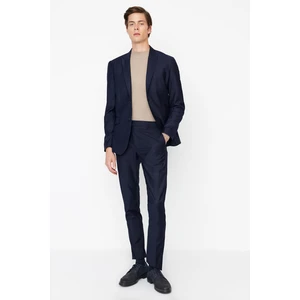 Trendyol Navy Blue Men's Slim Fit Trousers