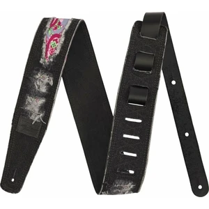 Fender Wrangler Ripped Paisley Denim Strap Curea de chitară