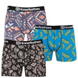 3PACK Men's Boxers Horsefeathers Sidney