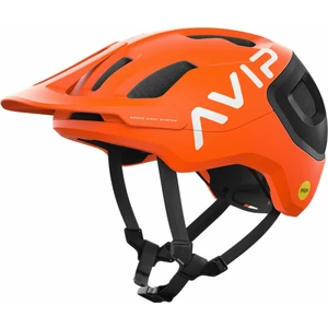POC Axion Race MIPS Fluorescent Orange AVIP/Uranium Black Matt 51-54 Cască bicicletă