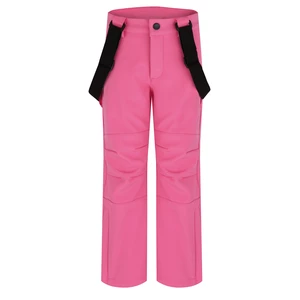 Dětské lyžařské softshellové kalhoty LOAP LOVELO Růžová